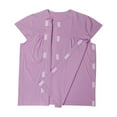 thumbnail image 1 of Xfvqtps Post Shoulder Surgery Recovery Tops with Magnetic Buttons for Women Crew Neck Tear Away Shirts Easy To Wear and Take Off Postoperative Care Tops Purple, 1 of 4