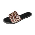 thumbnail image 1 of Xfvqtps Slide Sandals Women Flat Open Toe Rhinestone Edge Sparkling Non Slip Breathable Lightweight Summer Beach Sandals, 1 of 3