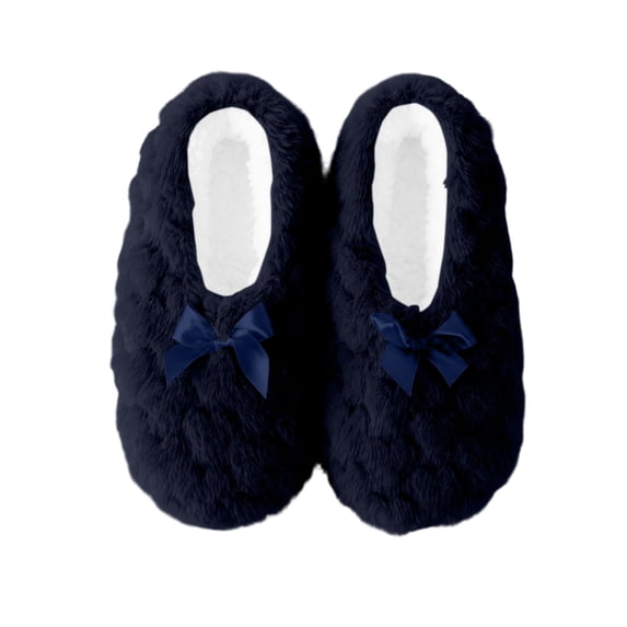 Xfvqtps Slipper Socks for Women Fuzzy Socks with Grip Non Slip Warm Winter Floor Socks
