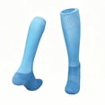 thumbnail image 1 of Xfvqtps Soccer Socks for Kids Cushioned Moisture Wicking Breathable Football Sports Socks Knee High Athletic Socks, 1 of 4
