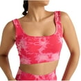 thumbnail image 1 of Xfvqtps Sports Bras for Women Standard Strap Padded Bras for Everyday Tie Dye Push up Bra for Women Crop Workout Yoga Bra Pink, 1 of 4