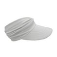 thumbnail image 1 of Xfvqtps Sun Visor Hat for Kids Breathable Wide Brim Sun Protection Foldable Packale Summer Sun Beach Cap, 1 of 5