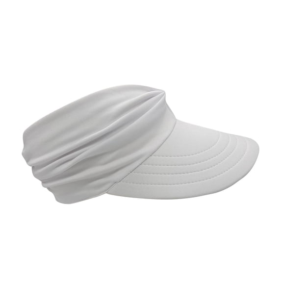 Xfvqtps Sun Visor Hat for Kids Breathable Wide Brim Sun Protection Foldable Packale Summer Sun Beach Cap