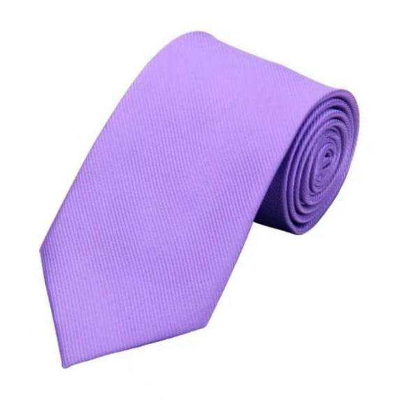 Xfvqtps Tie for Men Pre-Tied Classic Neckties Soild Color 3.15" for Formal Dress Business Purple