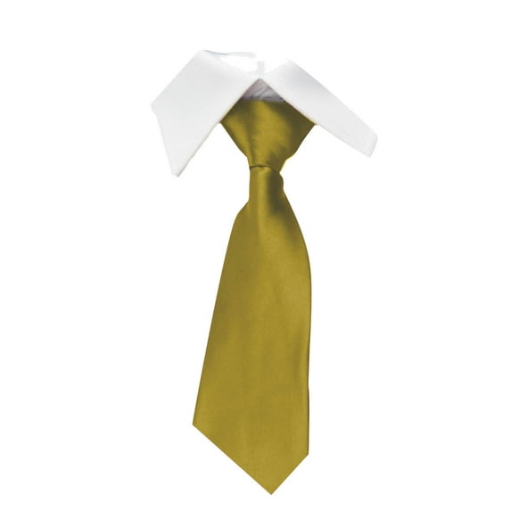 Xfvqtps Tie for Men Solid Color Classic Neckties 3.15" for Formal Dress Business Wedding Party Army Green