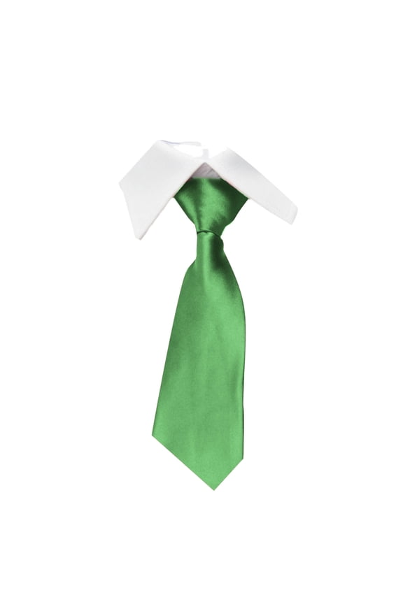 Tie for Men Solid Color Classic Neckties 3.15" for Formal Dress Business Wedding Party Green