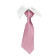 thumbnail image 1 of Xfvqtps Tie for Men Solid Color Classic Neckties 3.15" for Formal Dress Business Wedding Party Pink, 1 of 3