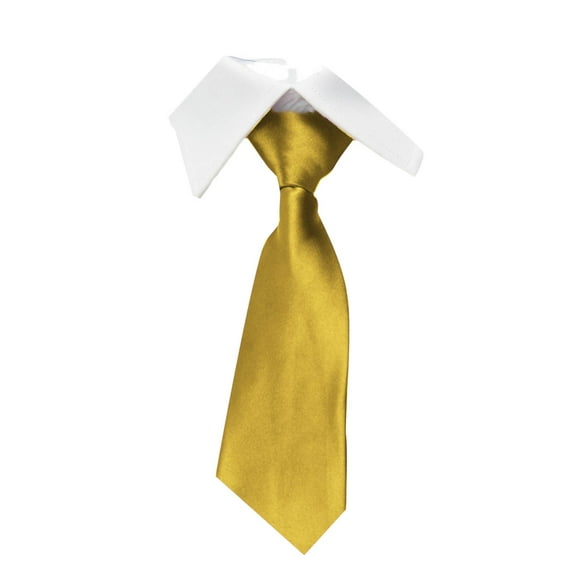 Xfvqtps Tie for Men Solid Color Classic Neckties 3.15" for Formal Dress Business Wedding Party Yellow