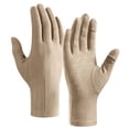 thumbnail image 1 of Xfvqtps Touchscreen Gloves Unisex Winter Warm Thermal Non Slip Insulated Outdoor Cold Proof Solid Color Thermal Gloves Khaki, 1 of 3