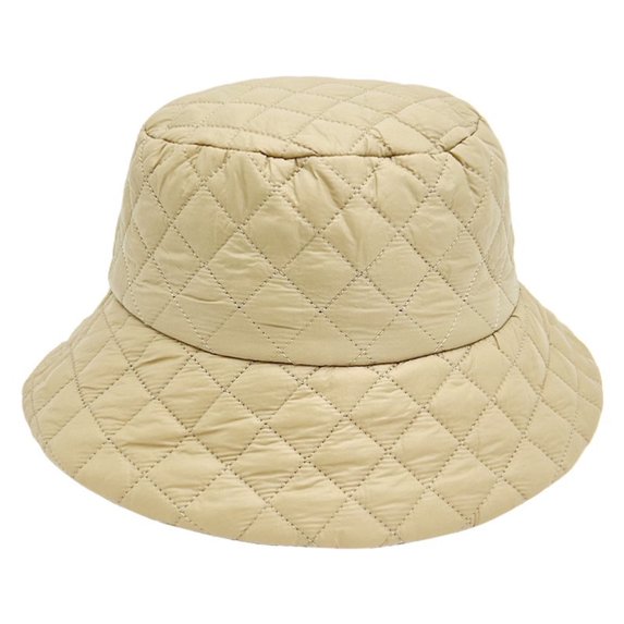 Xfvqtps Unisex Fisherman Hat Plush Lining Lattice Outdoor Travel Sunshade Fashion Versatile Thickened Windproof Coldproof Warm Winter Bucket Hat Khaki