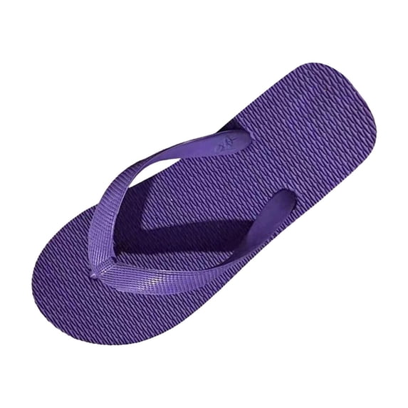 Xfvqtps Unisex Flip Flops Flat Sandals Comfortable Rubber Non Slip Slippers Lightweight Beach Sandals for Summer Casual Wear