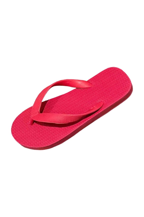 Unisex Flip Flops Flat Sandals Comfortable Rubber Non Slip Slippers Lightweight Beach Sandals for Summer Casual Wear
