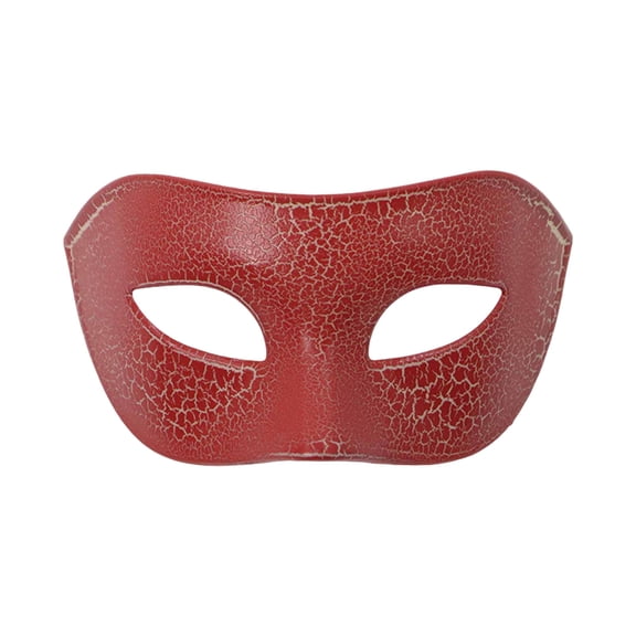 Xfvqtps Unisex Masquerade Mask for Parties Celebrations Half Face Mask Ball Mask Party Accessory Red