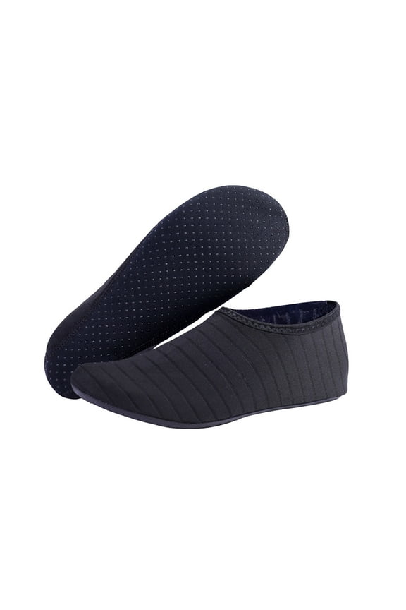 Water Shoes Women Men Fast Dry Aqua Socks Barefoot Non Slip for Beach Swim River Pool Surf Black