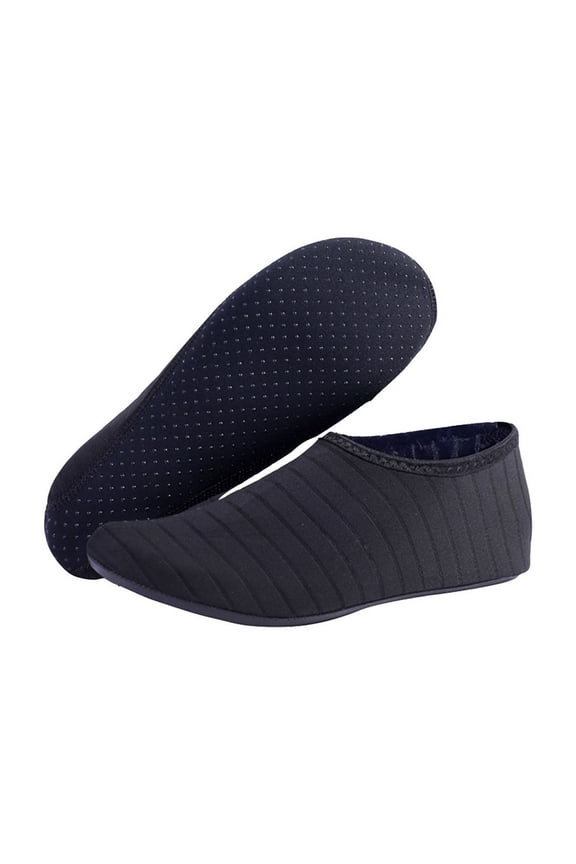 Water Shoes Women Men Fast Dry Aqua Socks Barefoot Non Slip for Beach Swim River Pool Surf Black