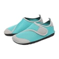 thumbnail image 1 of Xfvqtps Water Shoes for Women Aqua Shoes Breathable Mesh Hook and Loop Summer Barefoot Swim Shoes for Gym Surfing, 1 of 8