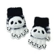 thumbnail image 1 of Xfvqtps Winter Gloves for Women Fluffy Cute Panda Decoration Thermal Warm Outdoor Winter Mittens White, 1 of 4
