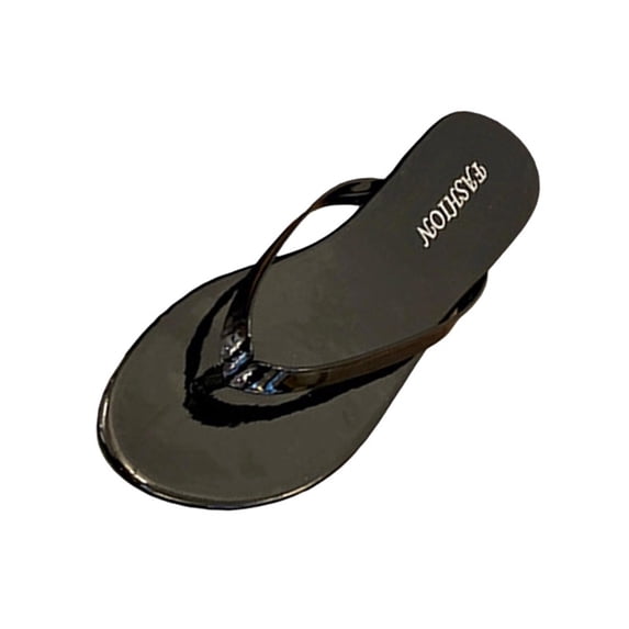 Xfvqtps Women Flip Flops Casual Comfortable Sandals for Beach Outdoor Summer Wear Non-Slip Lightweight Slippers Home Outdoor Footwear