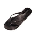 thumbnail image 1 of Xfvqtps Women Glossy Flip Flops Casual Comfortable Sandals for Beach Outdoor Summer Wear Non-Slip Lightweight Slippers Home Outdoor Footwear, 1 of 9