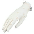thumbnail image 1 of Xfvqtps Women Lace Gloves Polka Dot Rabbit Embroidery Wedding Dresses Performances Dance Party Decorations Elastic Breathable Gloves Beige, 1 of 3