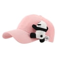 thumbnail image 1 of Xfvqtps Women Panda Baseball Hat Adjustable Breathable Sun Protection Beach Baseball Cap, 1 of 3