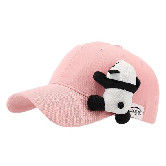 Xfvqtps Women Panda Baseball Hat Adjustable Breathable Sun Protection Beach Baseball Cap
