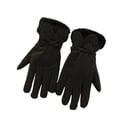 thumbnail image 1 of Xfvqtps Women Ski Gloves with Plush Lined Touchscreen Solid Color Cute Bow Winter Warm Mittens for Women Black, 1 of 3