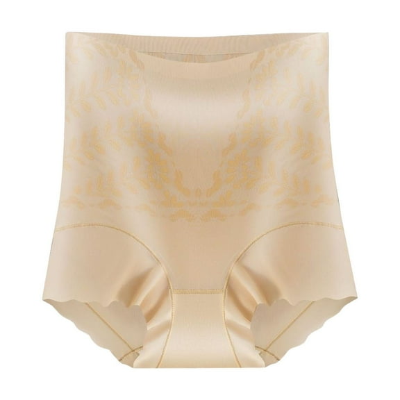 Xfvqtps Women Tummy Control Shapewear Underwear High Waist Body Shaper Slimmming Girdle Waist Trainer Briefs Coffee