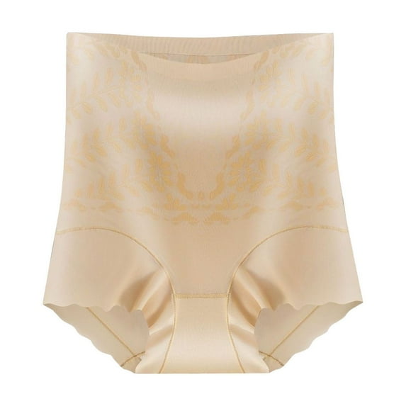 Xfvqtps Women Tummy Control Shapewear Underwear High Waist Body Shaper Slimmming Girdle Waist Trainer Briefs Coffee