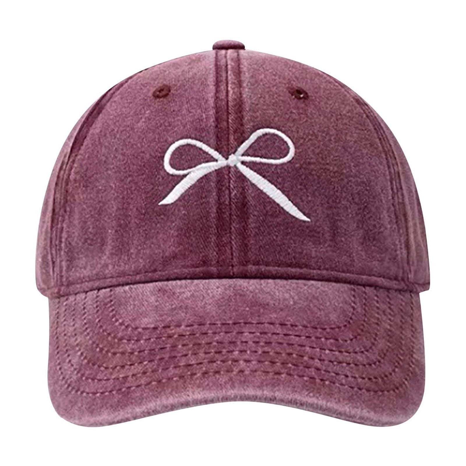 Women\'s A Purple Winter Warm Classic Wool Adjustable Baseball Style Hat Cap UA Garment Washed Cotton Adjustable Hat | Purple – Lipscomb  main image 4