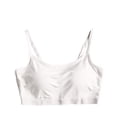 thumbnail image 1 of Xfvqtps Womens Bras Wireless Solid Color Adjustable Spaghetti Strap Elastic Pullover Comfortable Breathable Daily Bras Khaki, 1 of 3