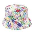 thumbnail image 1 of Xfvqtps Womens Bucket Hat Summer Sun Protection Fashion Flower Print UV Protection Sunshade Outdoor Beach Sun Hat Fisherman Cap Multicolor, 1 of 5