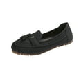 thumbnail image 1 of Xfvqtps Womens Casual Tassel Loafers Comfortable Round Toe Slip on Flats Breathable Lightweight for Daily Wear Office Walking Black, 1 of 9