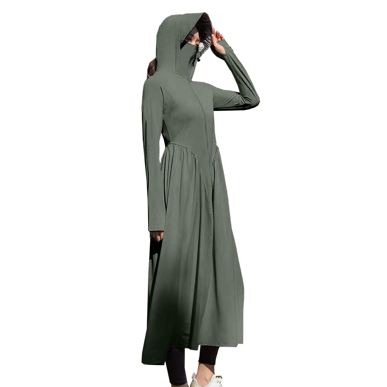 knee length dresses for ladies Women's Pink UV Dress, Positano, UPF 50+ XL main image 1