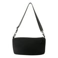 thumbnail image 1 of Xfvqtps Womens Crossbody Bag Solid Color Simplicity Large Capacity Fashion Lightweight Portable Commuting Oxford Cloth Sports Bag Black, 1 of 1