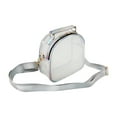 thumbnail image 1 of Xfvqtps Womens Crossbody Bag Transparent One Shoulder Ins Fashion Minimalist Pain Bag Mini Jelly Small PVC Bag White, 1 of 8