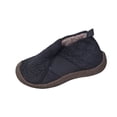thumbnail image 1 of Xfvqtps Womens Fleece Lined Ankle Boots Slip on Quilted Pattern Warm Winter Shoes Non Slip Sole Casual Comfortable Footwear Black, 1 of 9