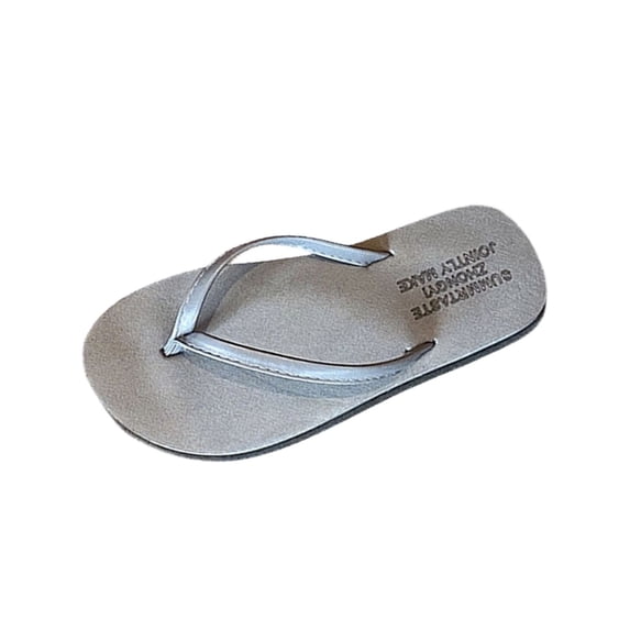 Xfvqtps Womens Flip Flops Casual Slides Non Slip Spring Summer Outdoor Beach Comfortable Lightweight Thong Sandals