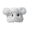 thumbnail image 1 of Xfvqtps Womens Fluffy Plush Hat with Animal Ear and Eye Cute Kawaii Solid Color Windproof Coldproof Warm Thickened Fall Winter Soft Beanie White, 1 of 5