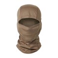 thumbnail image 1 of Xfvqtps Womens Full Face Tactical Mask Solid Color Balaclava Breathable Sunshade Outdoor Cycling Motorcycle Ski Hooded Hat Khaki, 1 of 2