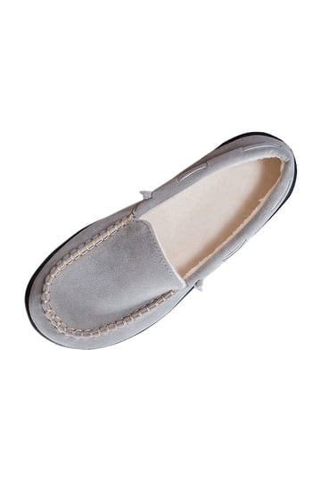 Men\'s / women’s Slip-On Suede Comfort Shoe - Beige/Black Women main image 2