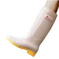 thumbnail image 1 of Xfvqtps Womens Rain Boots Mid Calf Waterproof Outdoor Garden Spring Summer Thick Sole Low Heel Casual PVC Work Boots, 1 of 5
