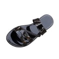 thumbnail image 1 of Xfvqtps Womens Slide Flat Sandals Woven Straps Open Toe Casual Slip on Comfortable Beach Summer Shoes, 1 of 9