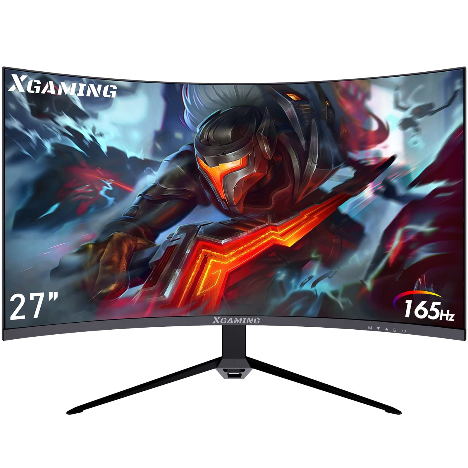 Xgaming 27-inch 165Hz/144Hz Curved Gaming Monitor, Ultra Wide 16:9