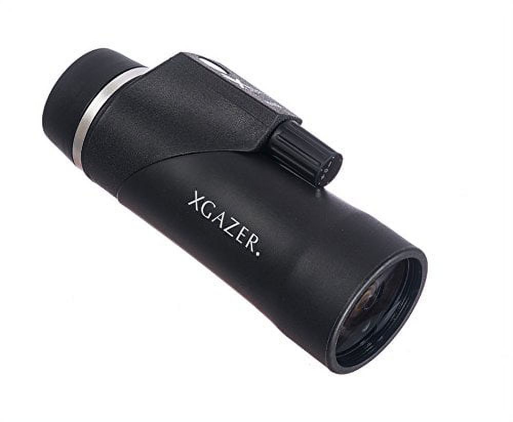 Xgazer Optics 8x42 Compass & Rangefinder Monocular Telescope |Waterproof & Compact with Retractable Eyepiece|Night & Day Zoom Scope Gear for Hunting, Bird Watching, Hiking, Camping, Travel - image 1 of 7