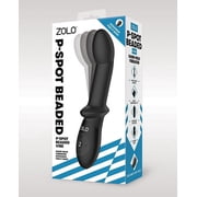 Xgen Products Zolo P Spot Beaded Vibe - Black,Intimate Massagers