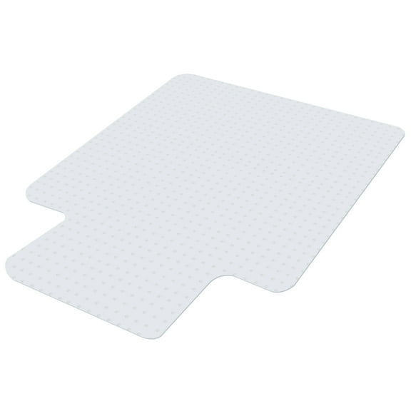 XgoodX 48" x 36" Home Office Chair Mat PVC Floor Studded Back with Lip For Pile Carpet