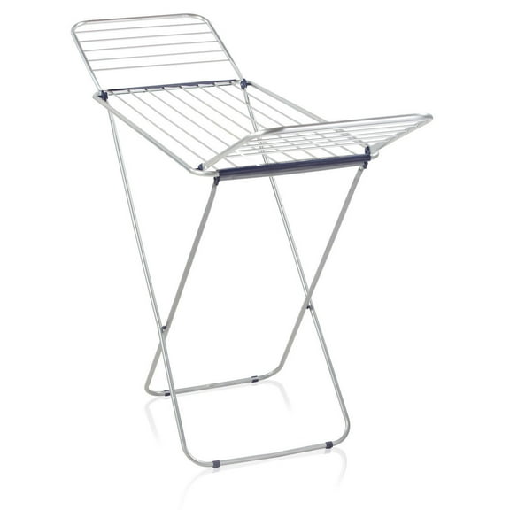 XgoodX Siena 180 Classic Lightweight Foldable Clothes Drying Rack, Silver