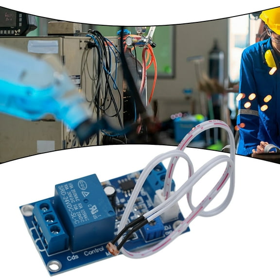 Xh-M131 Dc 5V/12V/24V Light Control Switch Photoresistor Relay Module Detection Sensor 10A Brightness Automatic Light Control