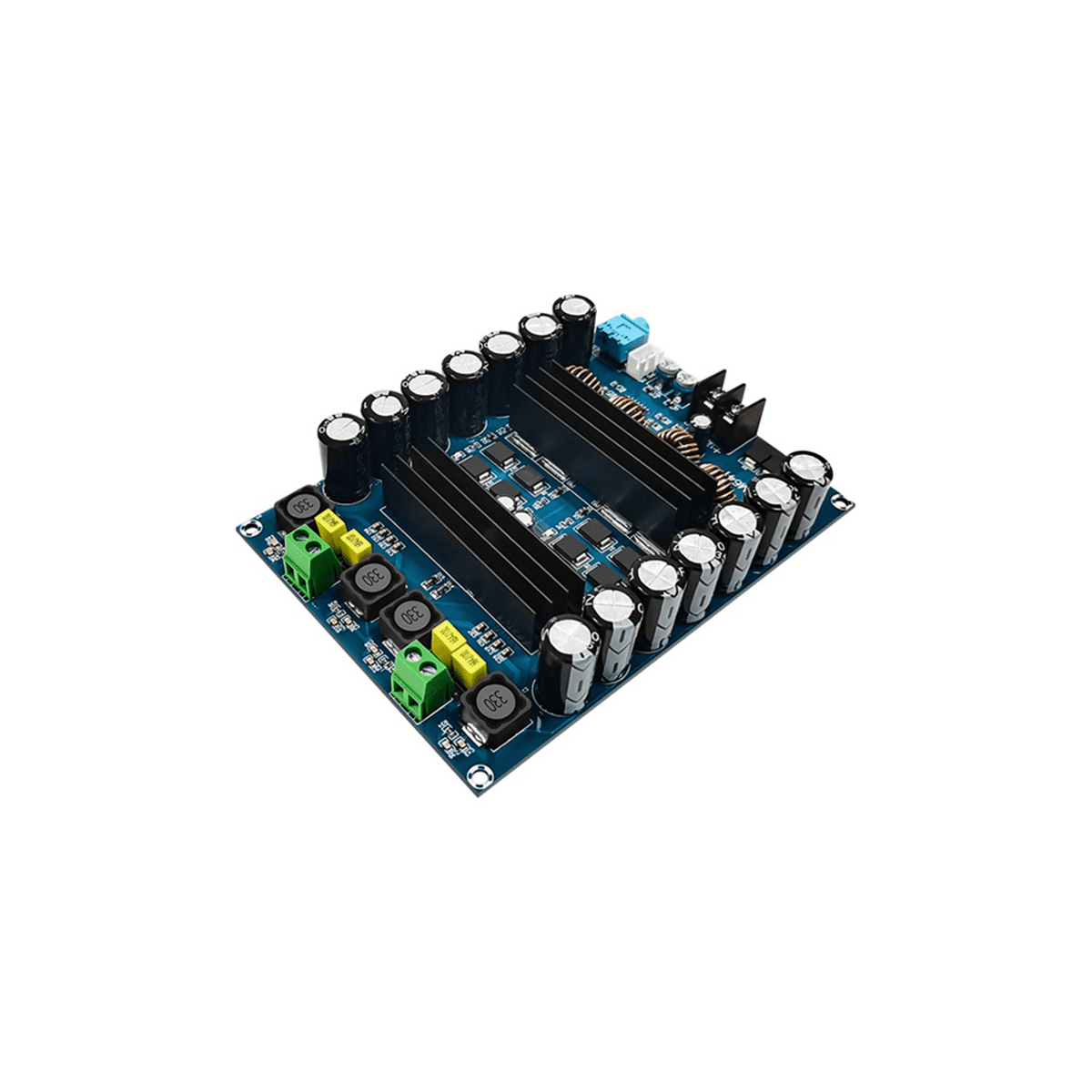 XH-M641 TPA3116D2 Auto-Verstärker – 2x150W, DC12-24V, Mit Boost-Konverter, 2-Kanal